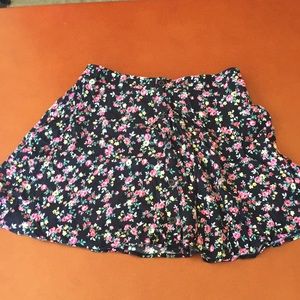 LUSH FLORAL SKIRT